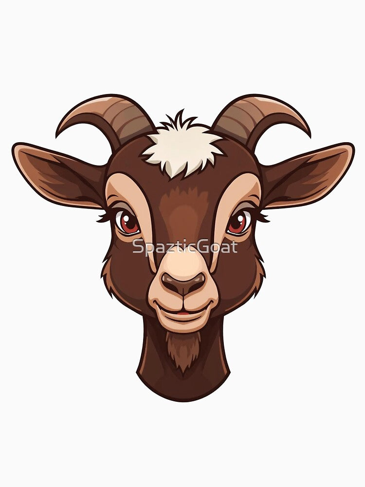 Brown Goat by SpazticGoat