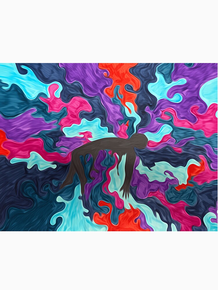Come Down Abstract Psychedelic Space Art by ajxaovjq6