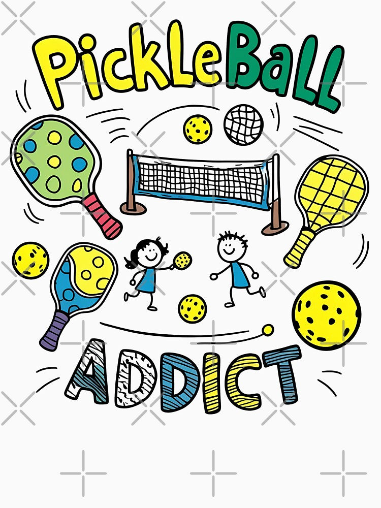 Pickleball Addict by Waseemkhan86