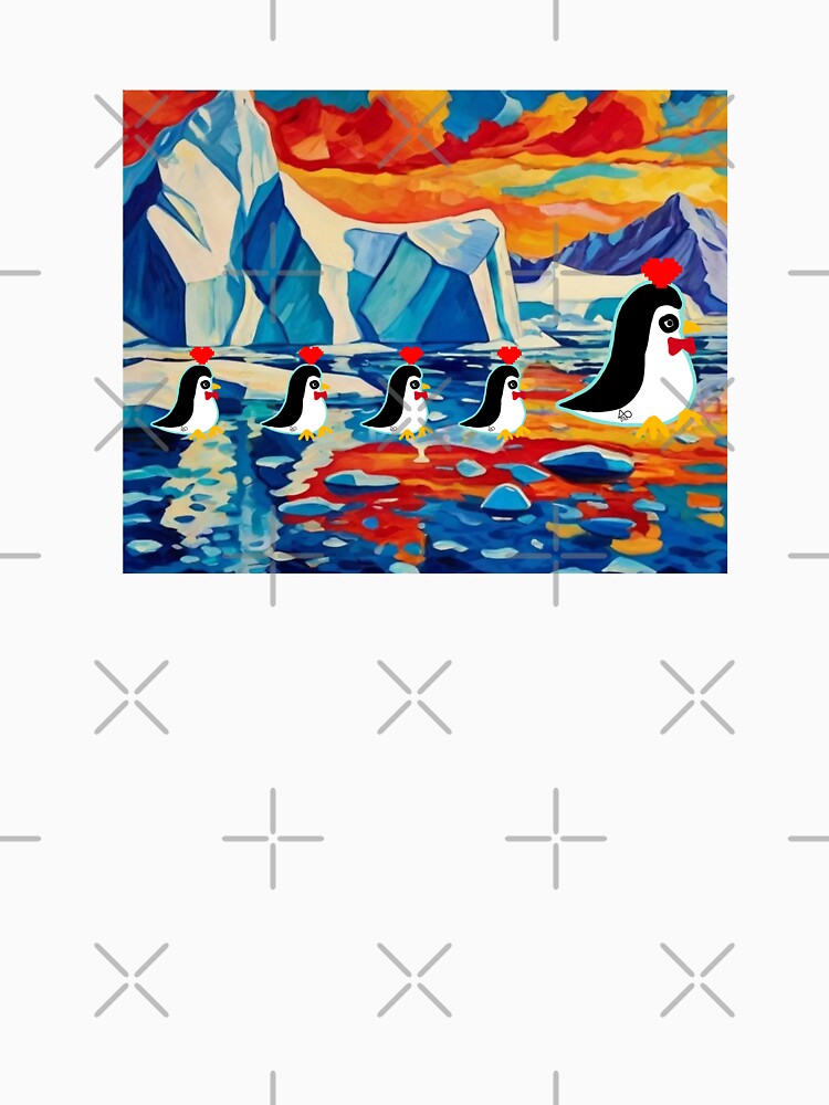 LaMaisonOfMY MY AI ART PARODY ANTARTICA COLLECTION NO.1 BLACK by LaMaisonOfMY