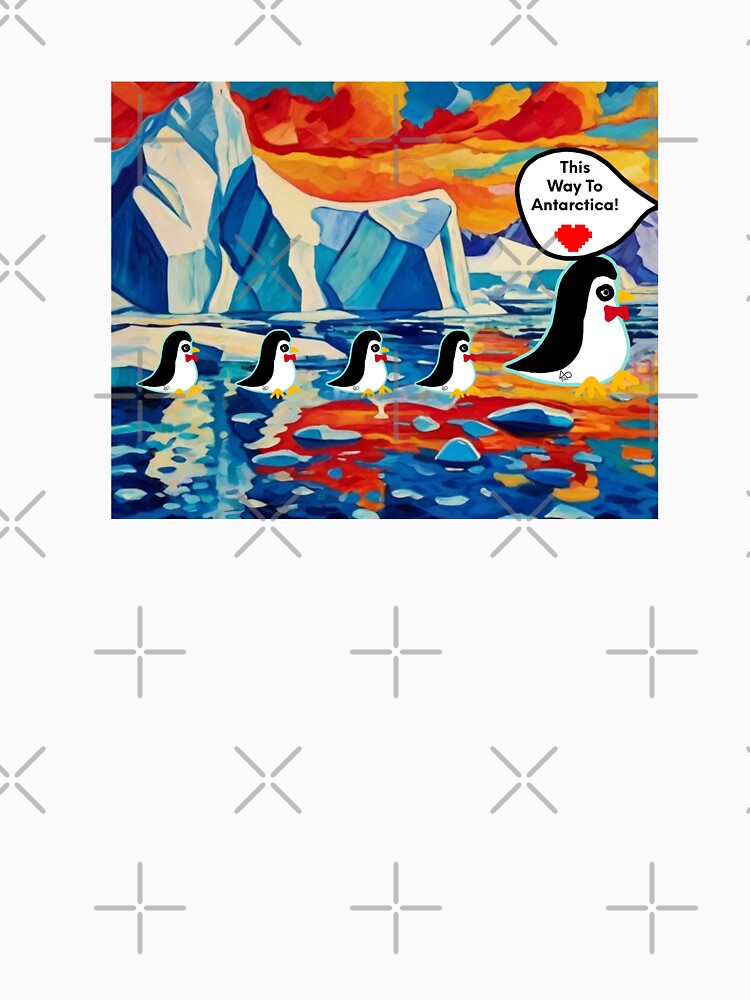 LaMaisonOfMY MY AI ART PARODY ANTARTICA COLLECTION NO.2 BLACK by LaMaisonOfMY