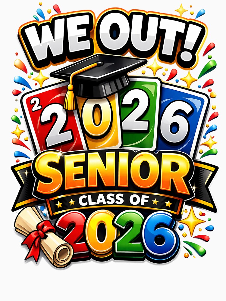 We Out 2026 Senior, Class of 2026 Graduation by Masaw
