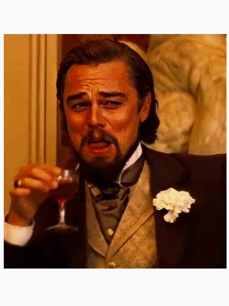 Laughing Leonardo DiCaprio Meme by TallysApparelss
