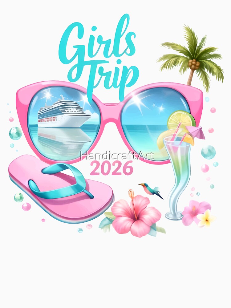 Girls Trip 2026 Cruise Vacation Party by HandicraftArt