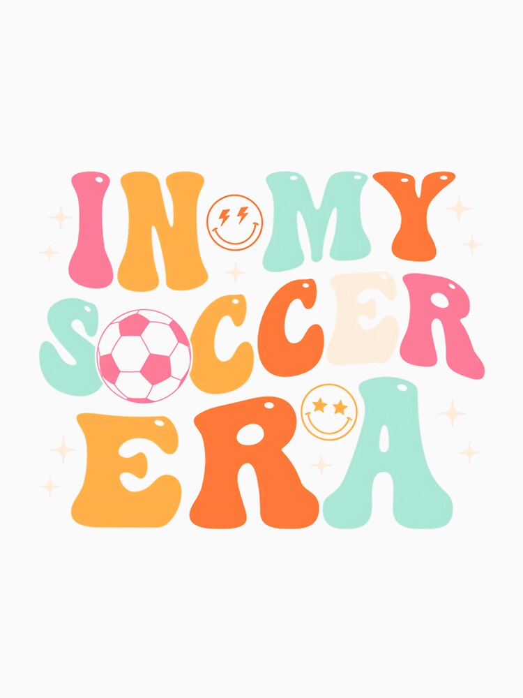 Groovy In My Soccer Era Soccer player Boys Kids by HazelWCagle