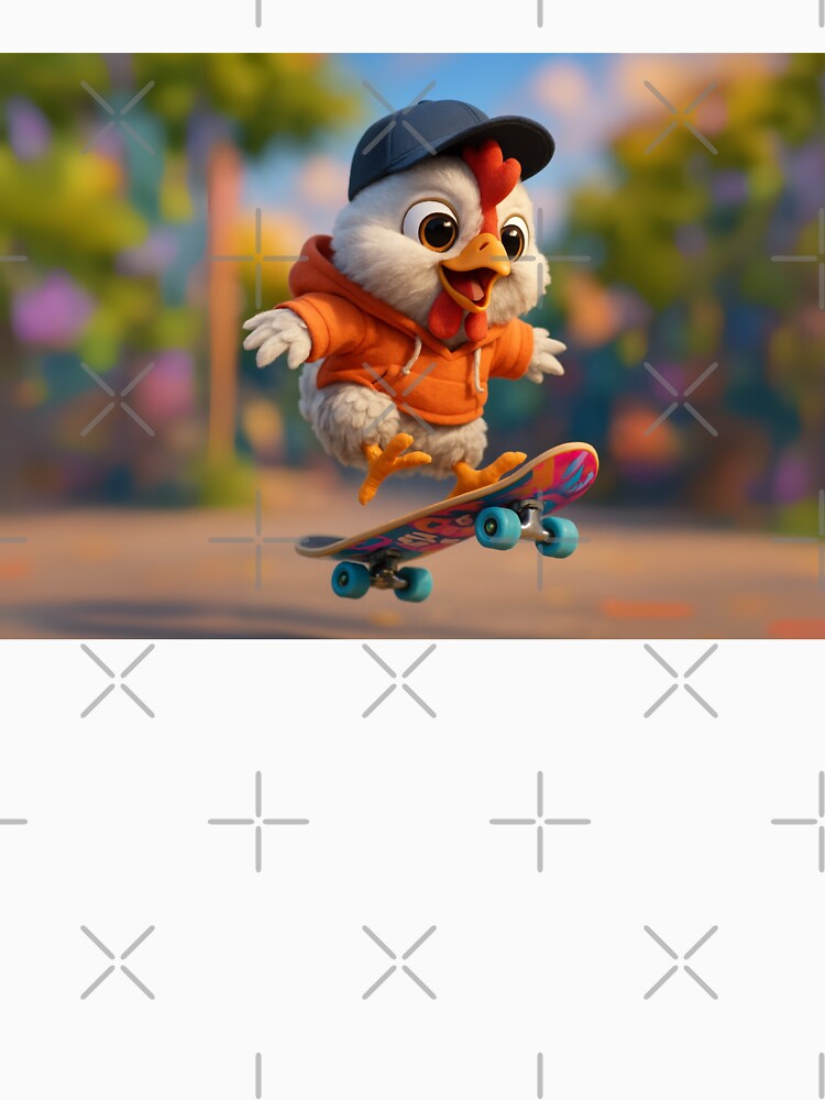 Skater Dorking Chicken by Sillytoe