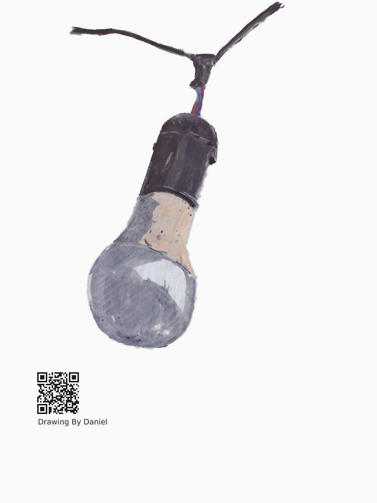 The light bulb in my yard by DrawingByDaniel