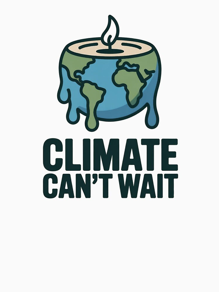Climate Can’t Wait Act Now by Avenius Graphics