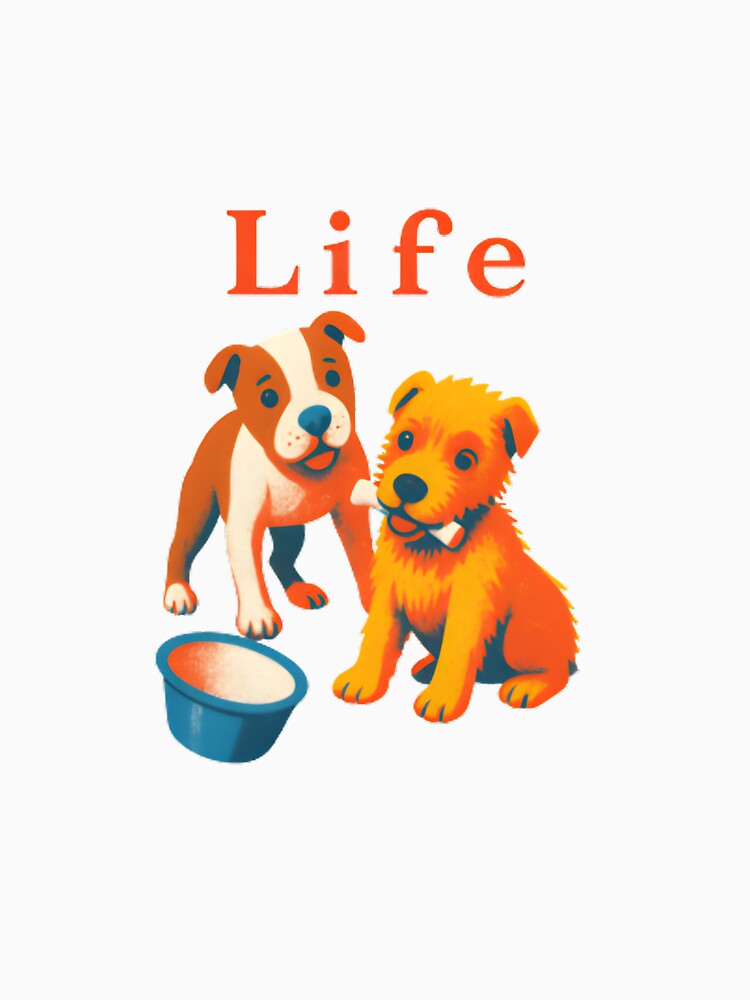 Cute Puppy Life Illustration by Colorful-Garden