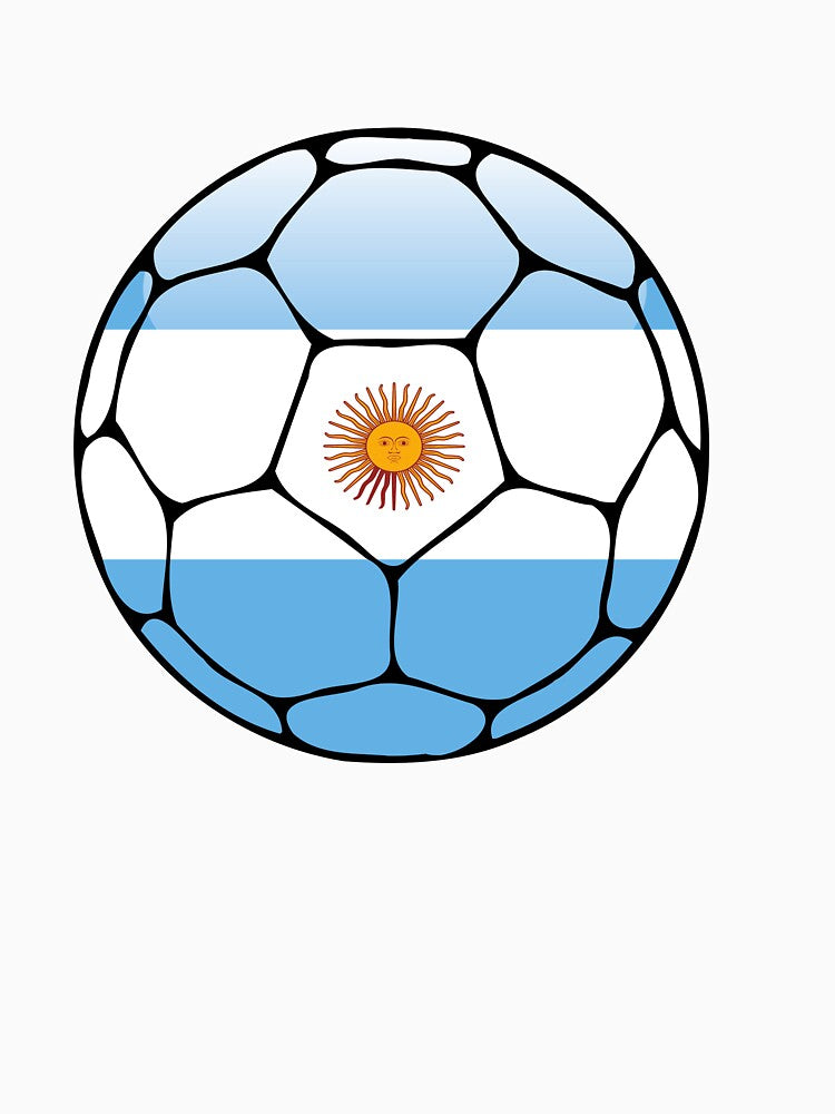 Argentina Soccer Ball by ehgraphics15