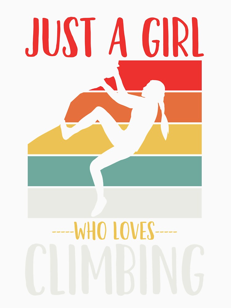Rock Climbing Climber Vintage by CreativeGiftShp