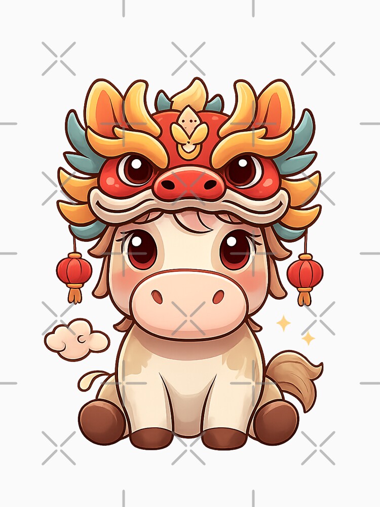Cute Cartoon Style - Zodiac Horse by GrumpySableye