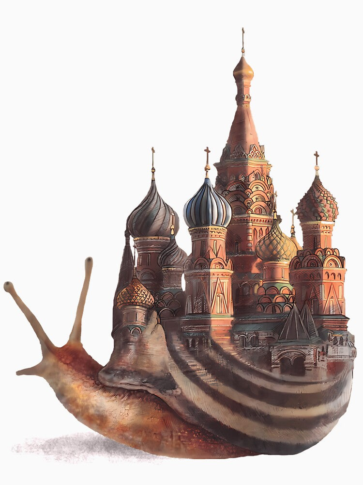 The Snails Daydream Surreal Snail Castle Art by qnvpewhwim55