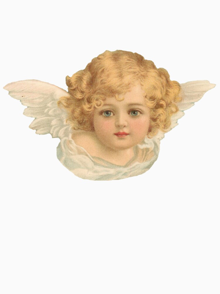 Vintage Cherub Sticker by weepingw1llow