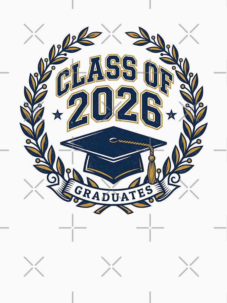 Class of 2026 Graduation Cap Varsity Bold Grad Gift by Osmose-Studio ⭐⭐⭐⭐⭐