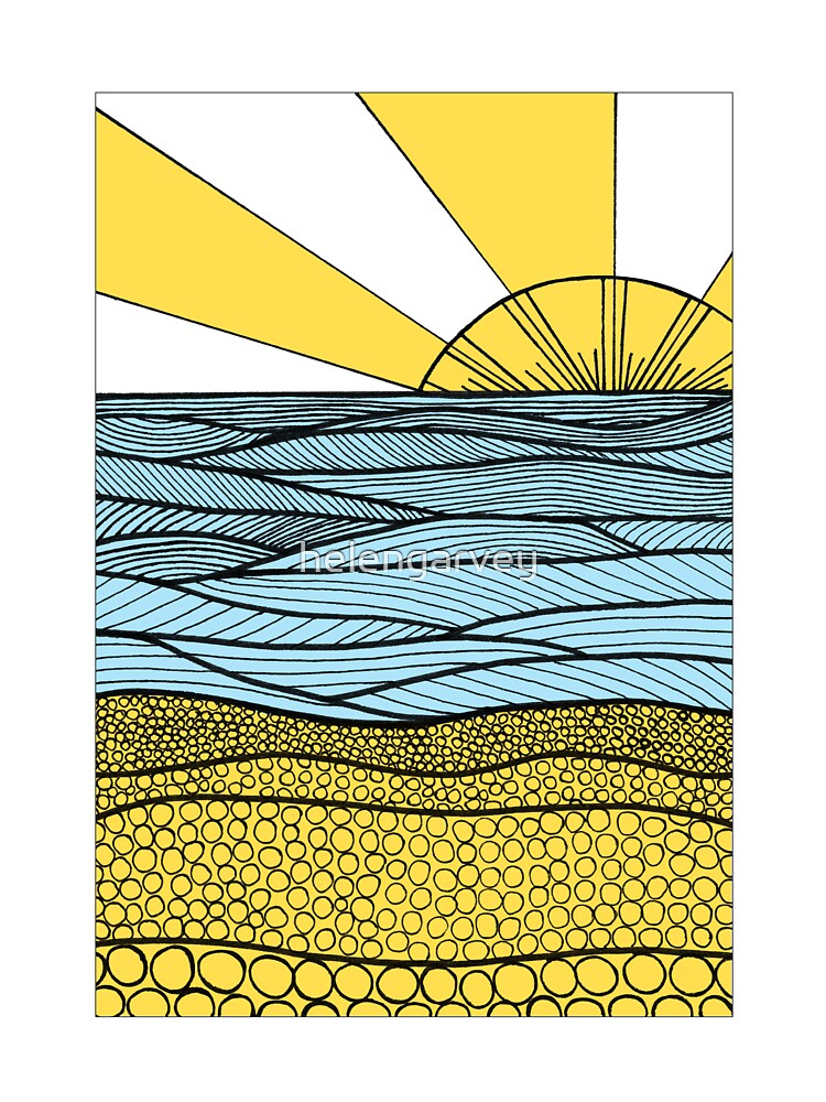 Tree illustration 9 - colour by helengarvey