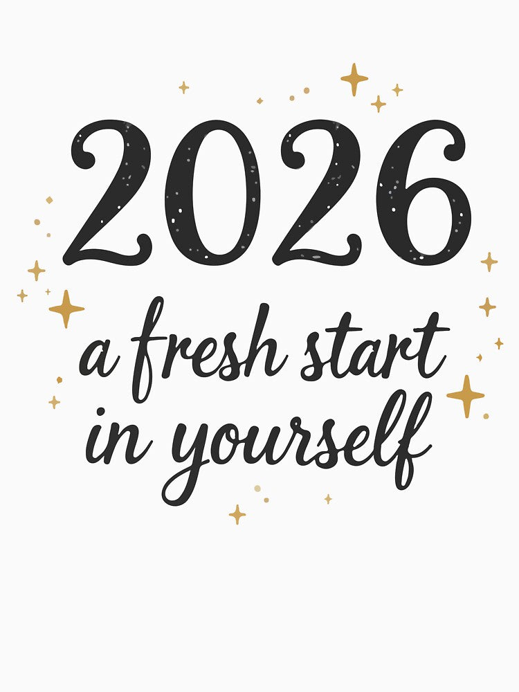 2026 Fresh Start In Yourself – New Year Motivation Typography T-Shirt by Design-Pro-21