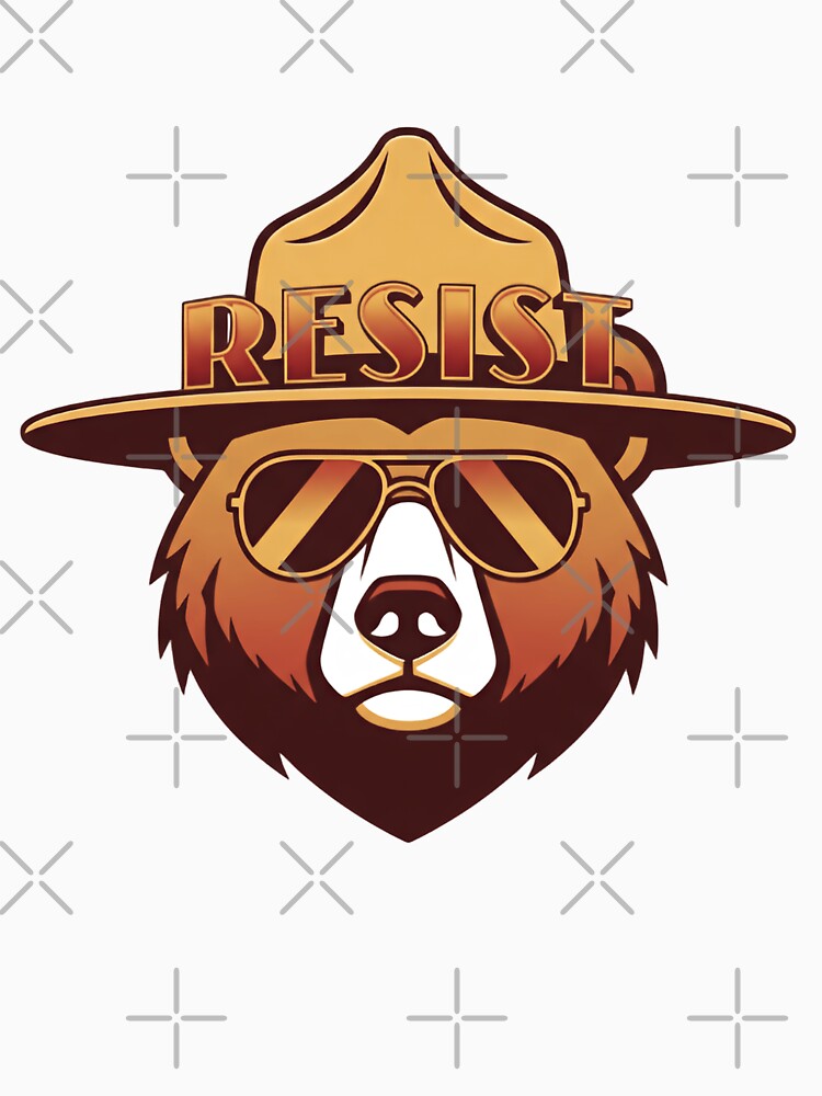 Protect Our National Parks Smokey The Bear Park Save Environment Bear Service Keep Wild by SimsimahLaughs
