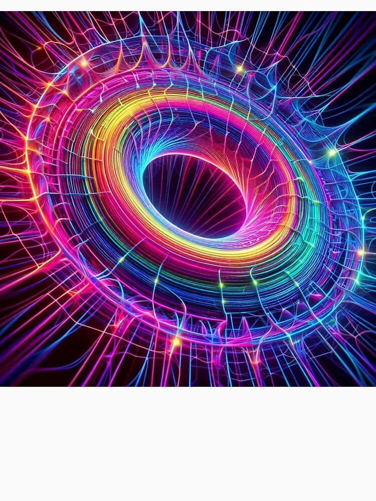 Swirl Swirl Chaos – Neon Y2K Web Ring Aesthetic by ashokreddy343