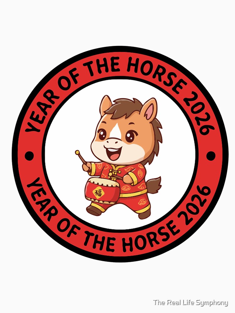 Cute Year of the Horse Cartoon | Kawaii Zodiac Year of the Horse 2026 by The Real Life Symphony