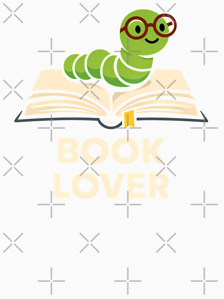 Cute Bookworm Reading Illustration — Book Lover by ZuToMi