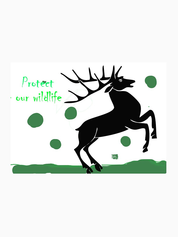 Wildlife protection and stop poaching. by cyndiandrooster