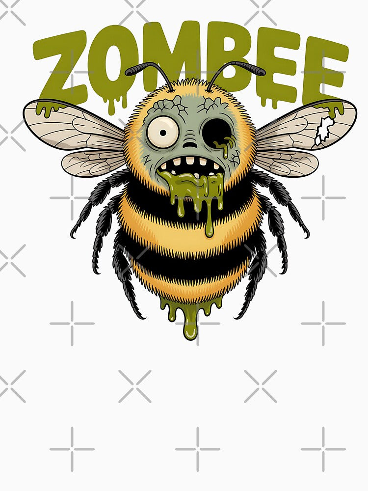 ZOMBEE – Vintage Horror Cartoon Zombie Bee by The People’s Punchline