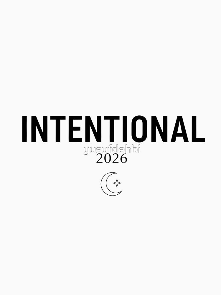 Intentional 2026 by yusufdehbi