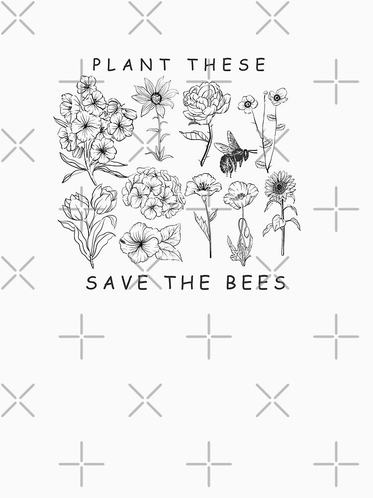Save the bees- Save plants by Nature-mark