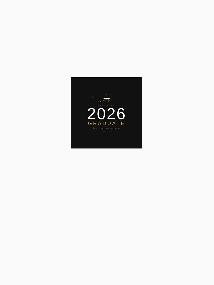 Class of 2026 Graduate T-Shirt — Graduation Group Tee — Bold Celebration Shirt by LagomStudio