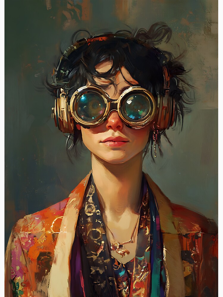 Solarpunk Portrait by bapupa