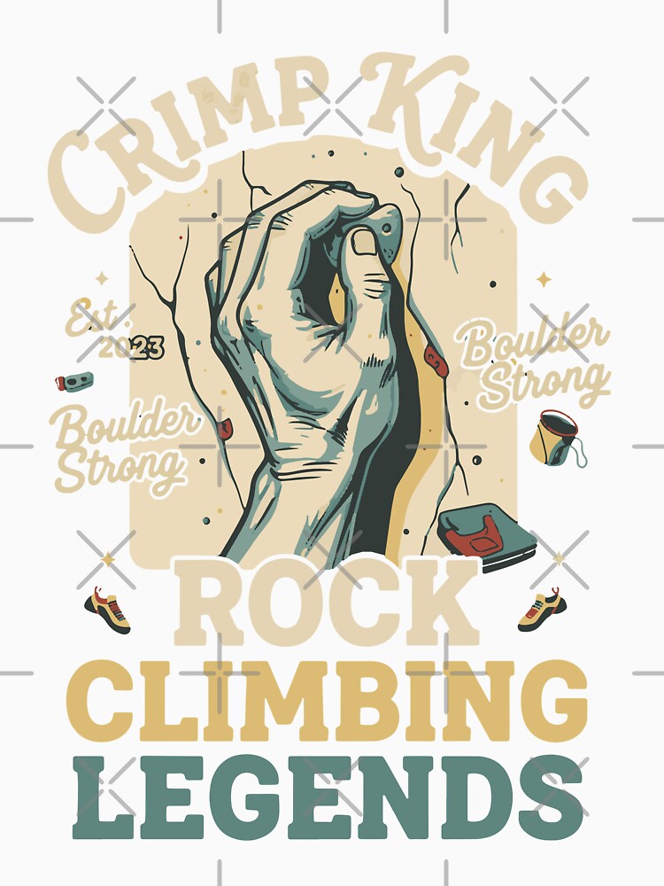 Crimp King Rock Climbing Legends Boulder by LuminOrb