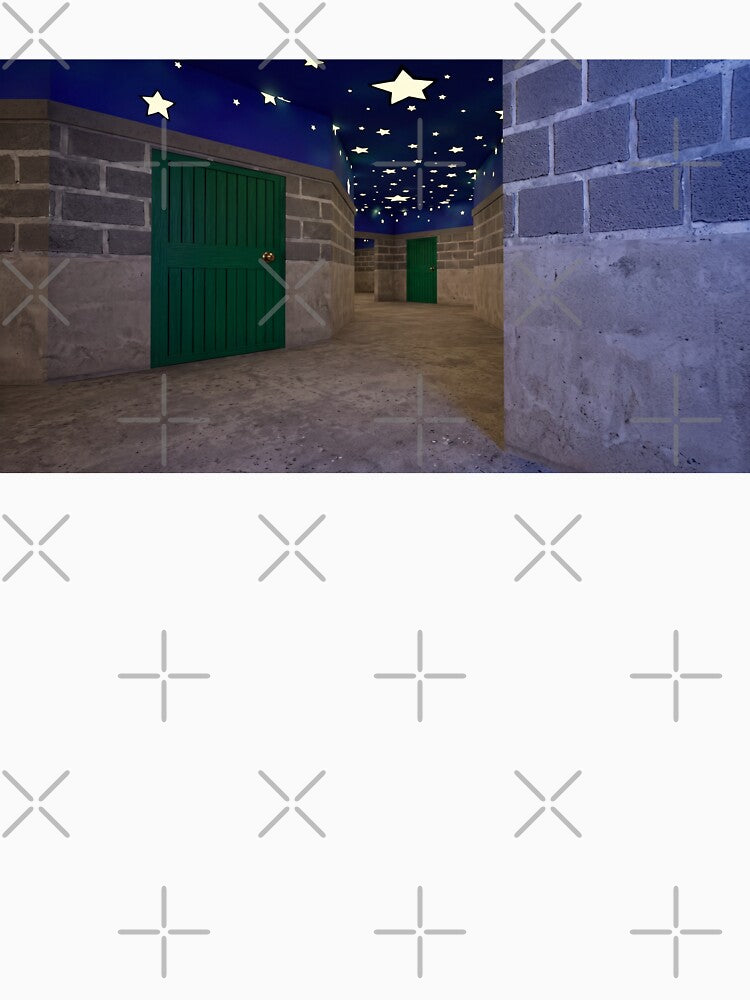 Squid Game Liminal Space Starry Night Maze by Greatbluewhale3
