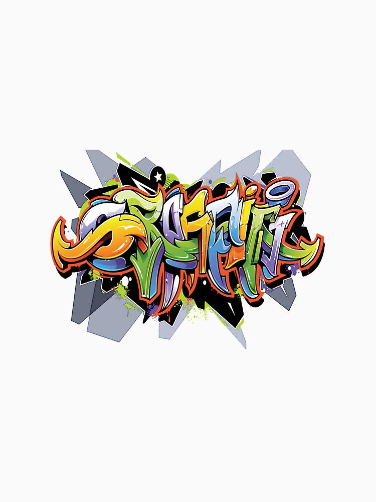 Urban Art Graffiti t-shirt design Classic by HARPREET-24