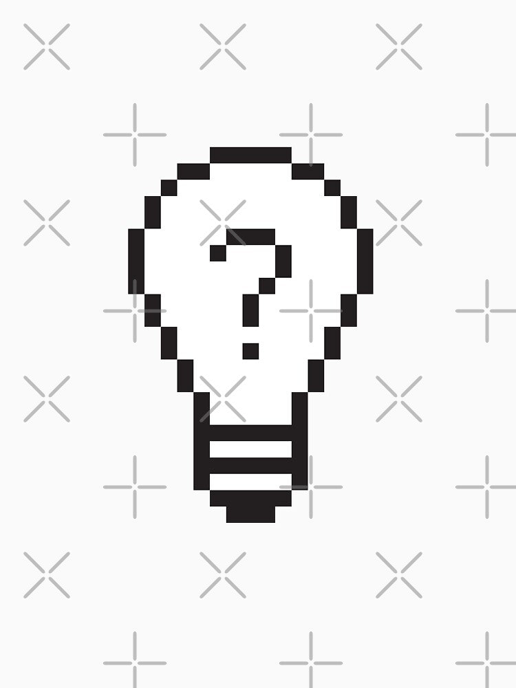 Retro Pixel Lightbulb Sprite by Geckoco