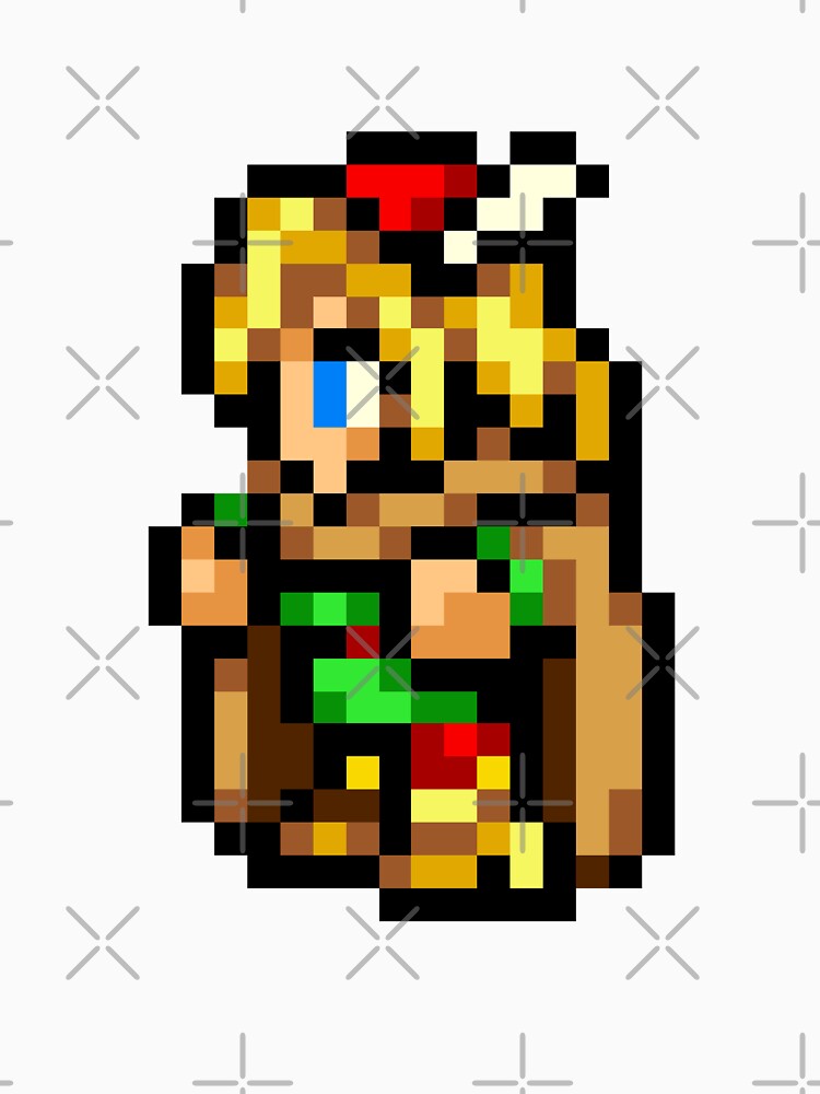 Final Fantasy IV - Edward Sprite by SpriteZone
