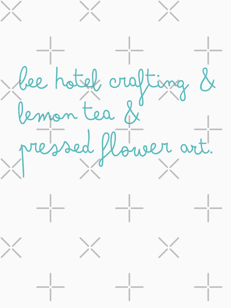 Bee Hotel Crafting & Lemon Tea & Pressed Flower Art. by jazzydevil