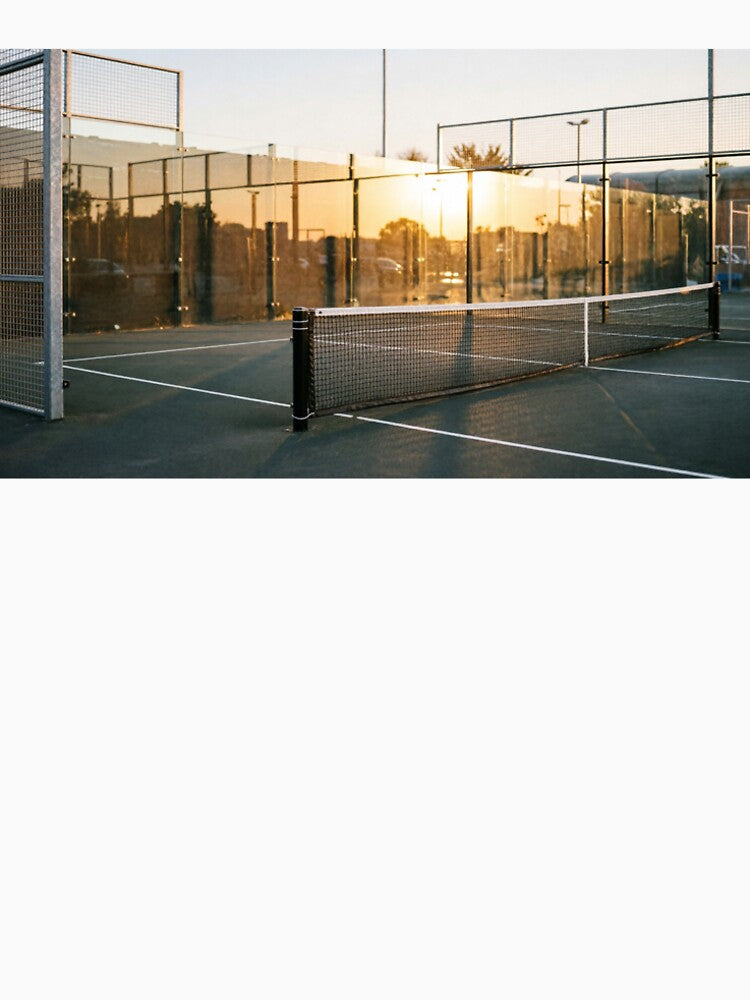 Padel Court Golden Hour by ticzla95