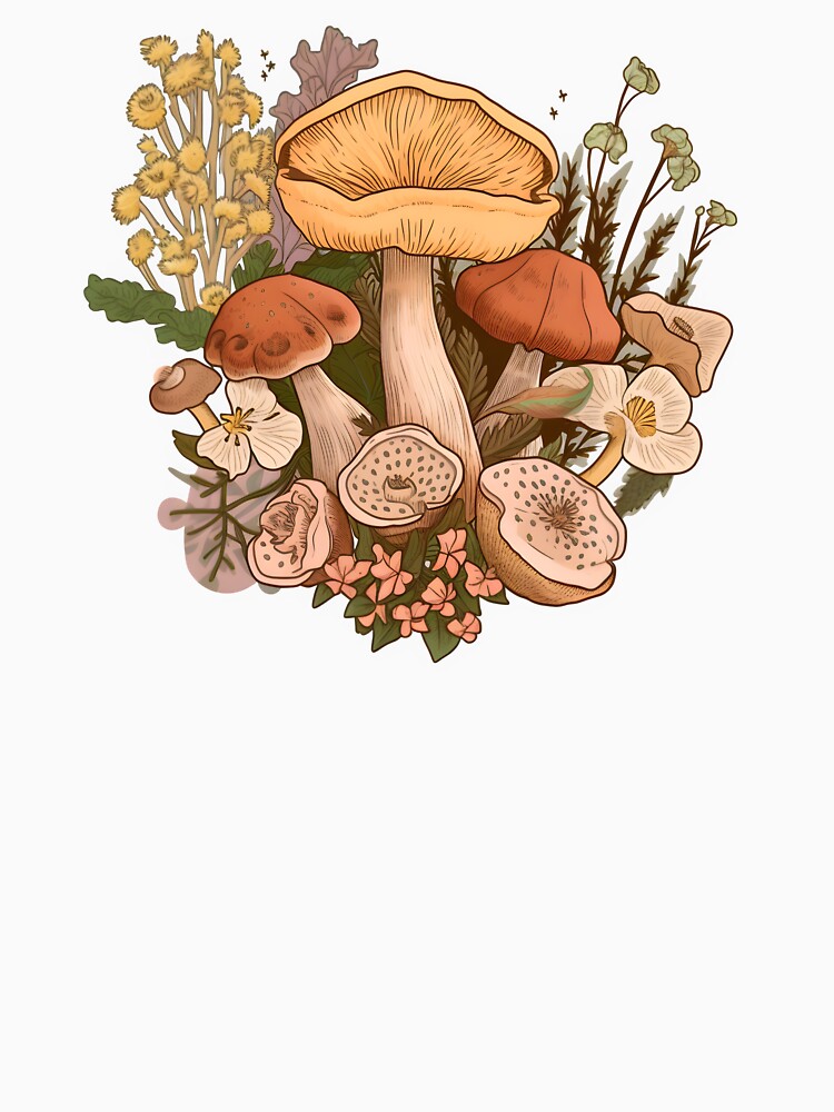 Cottagecore Mushroom by TheCatmeow2000