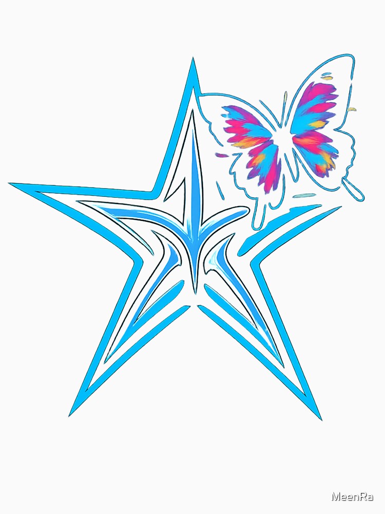 Tribal star streetcar shirt by MeenRa