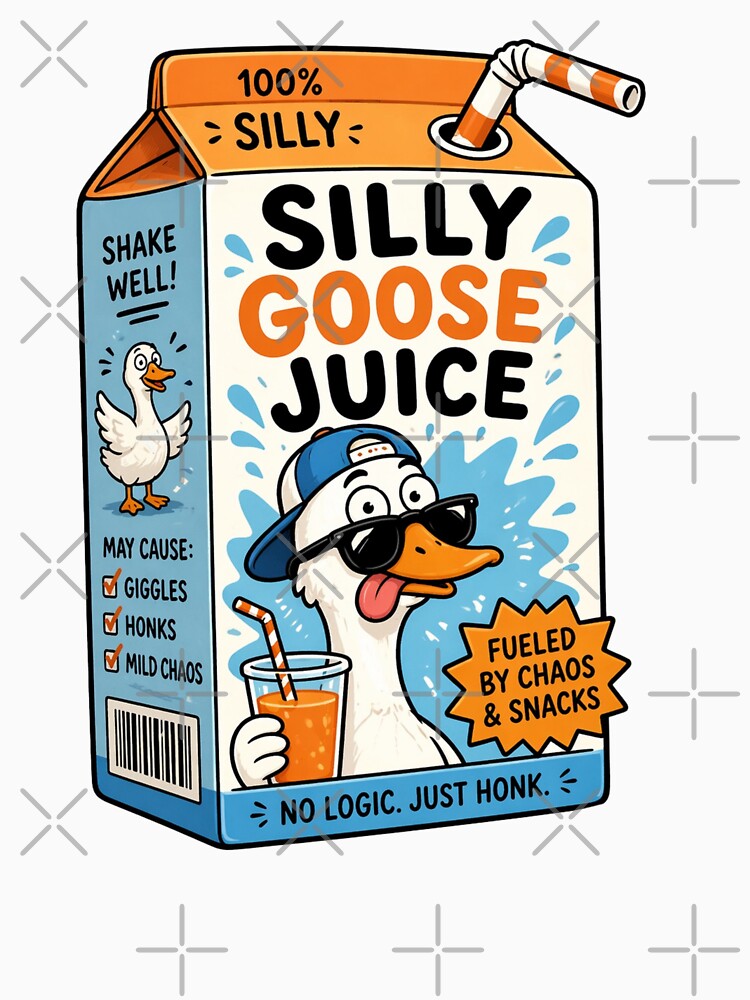 Silly Goose Juice by Myra365Art