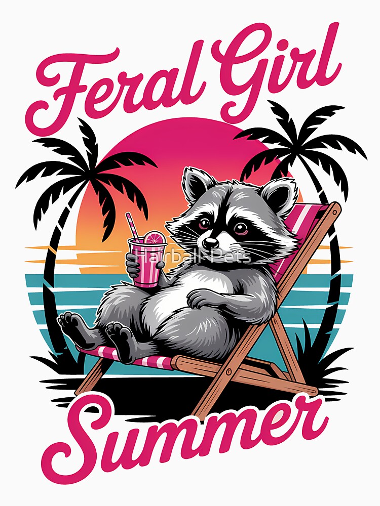 Feral Girl Summer by Hairball-Pets