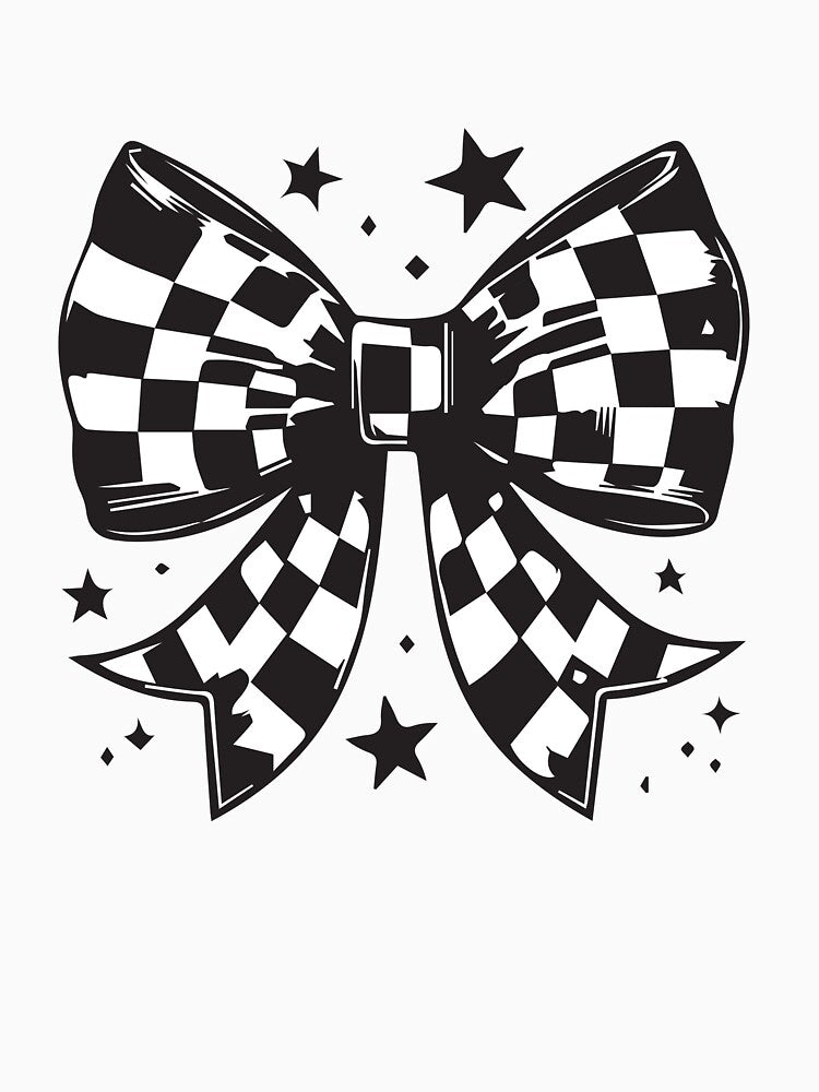Black and white bow by BrownHorse90s