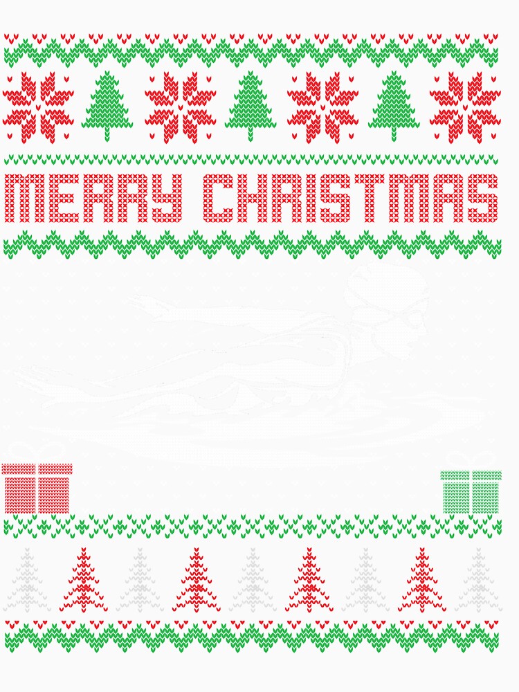 Ugly Christmas Swimming Player Santa Tree Xmas Gift by Twan-Pas31