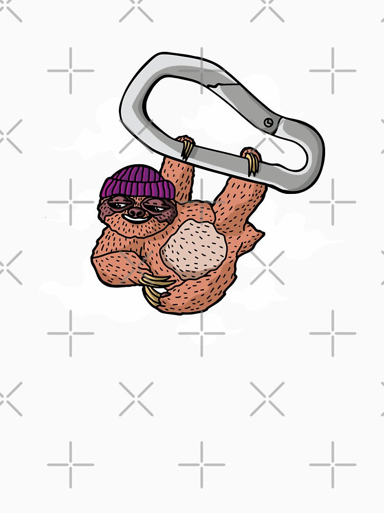 Sloth climber, mountaineering, snap hook by DerSenat