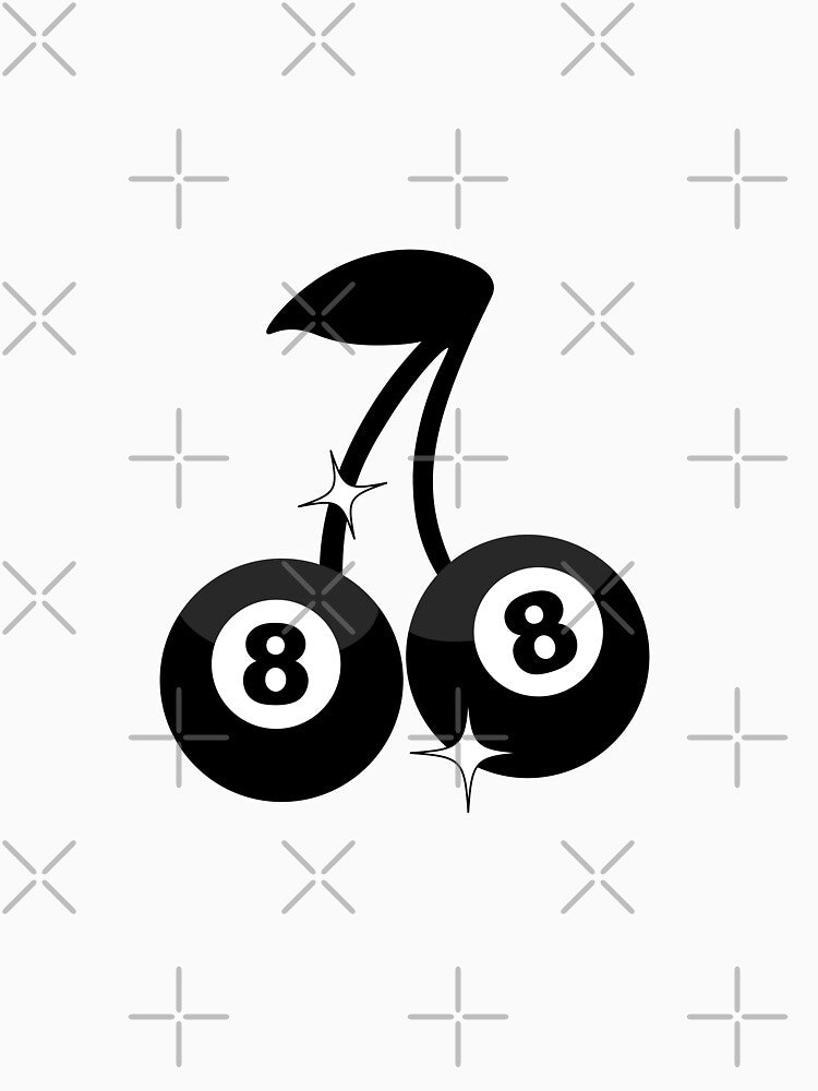 Mon Cheri 8 Ball Cherries by SaratoninPrints