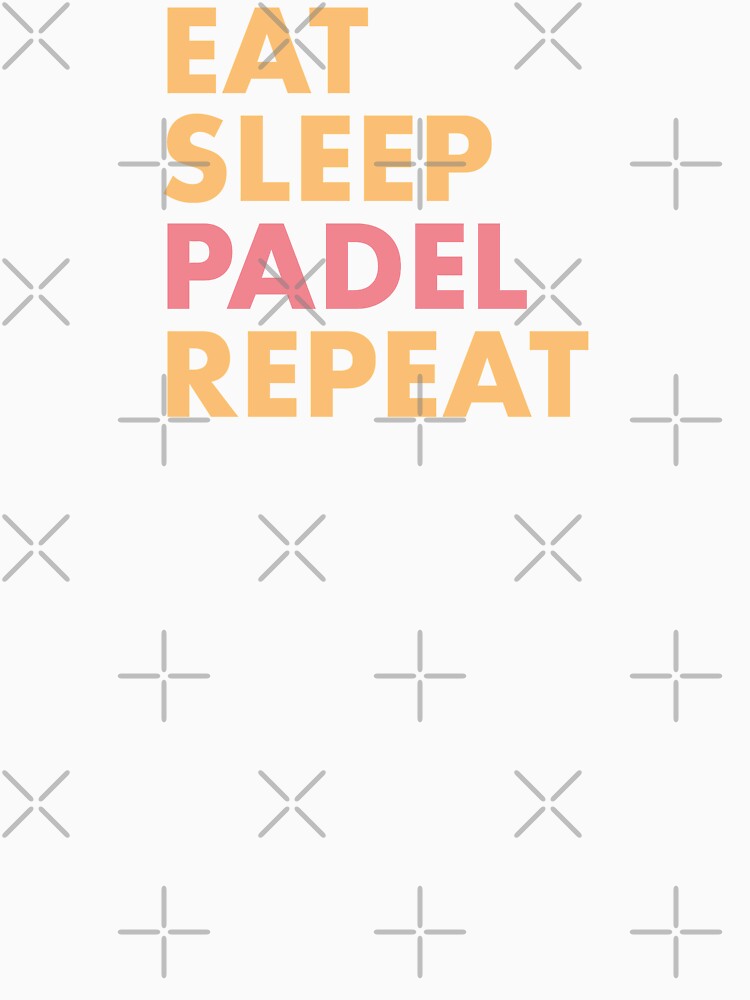 Eat, sleep, padel, repeat by Eenig