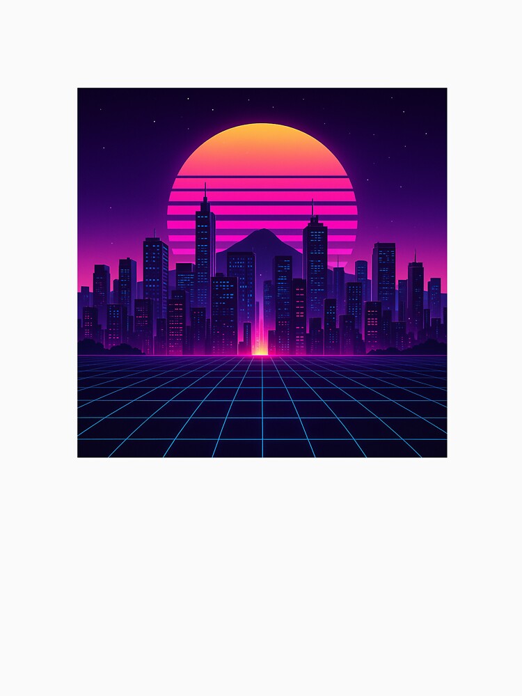 Neon Cityscape by DesignedbyRoley