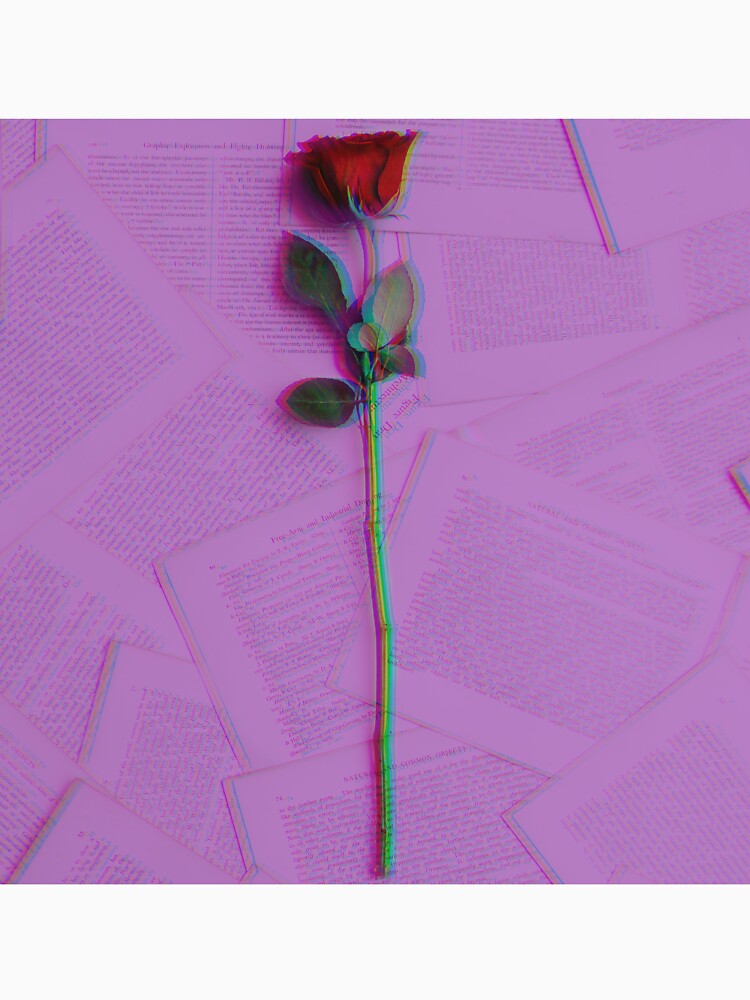 Glitch Effect Rose. by BazEris