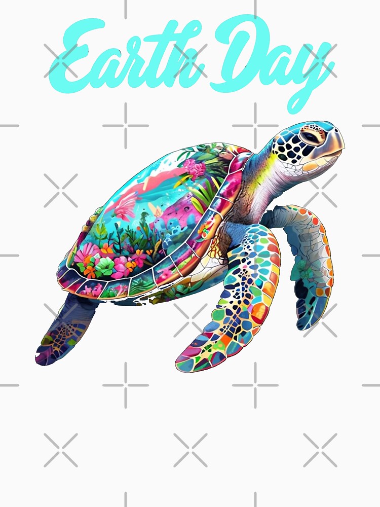 Sea Turtle Earth Day Save The Earth by Blok45